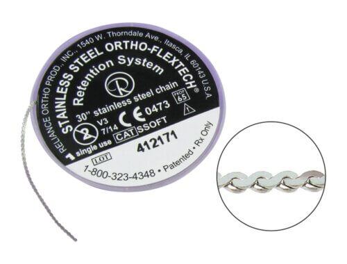 Fil de contention ORTHO-FLEXTECH or 14 karats