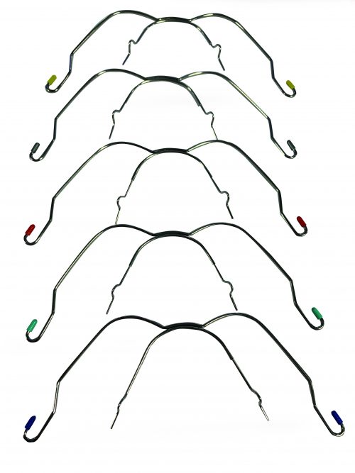 Arcs faciaux à boucles